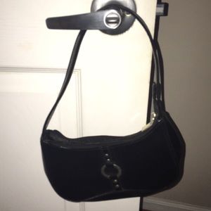 KMQ Black Small Purse Bag